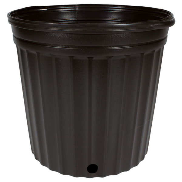 Elite 2000 Nursery Pot with Handle Black - 46 per sleeve - Nursery Containers